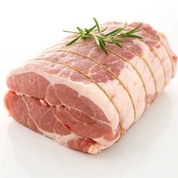 Pork Chops, Loin, Fresh, Visible Fat Eaten