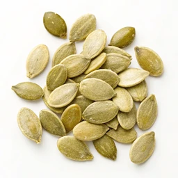 Pumpkin or squash seeds, shelled, unsalted