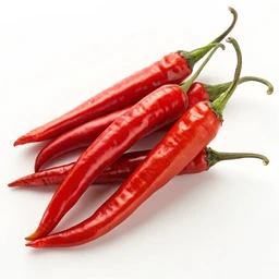 Raw Hot Red Chili Peppers