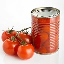 Tomatoes, Red, Ripe, Canned, Stewed
