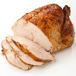 Turkey Fryer-roasters Breast Meat And Skin Cooked Roasted