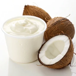 Yogurt substitute (dairy free), vanilla, coconut milk based